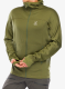 Flisinis džemperis Haglofs Betula Hood - olive green