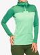 Džemperis su gobtuvu Haglofs ROC Flash Mid Hood - dk jelly green/mint stone