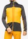 Džemperis su gobtuvu Haglofs ROC Flash Mid Hood - magnetite/sunny yellow