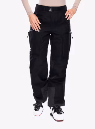 Slidinėjimo kelnės moterims Haglofs Vassi GTX Pant - true black