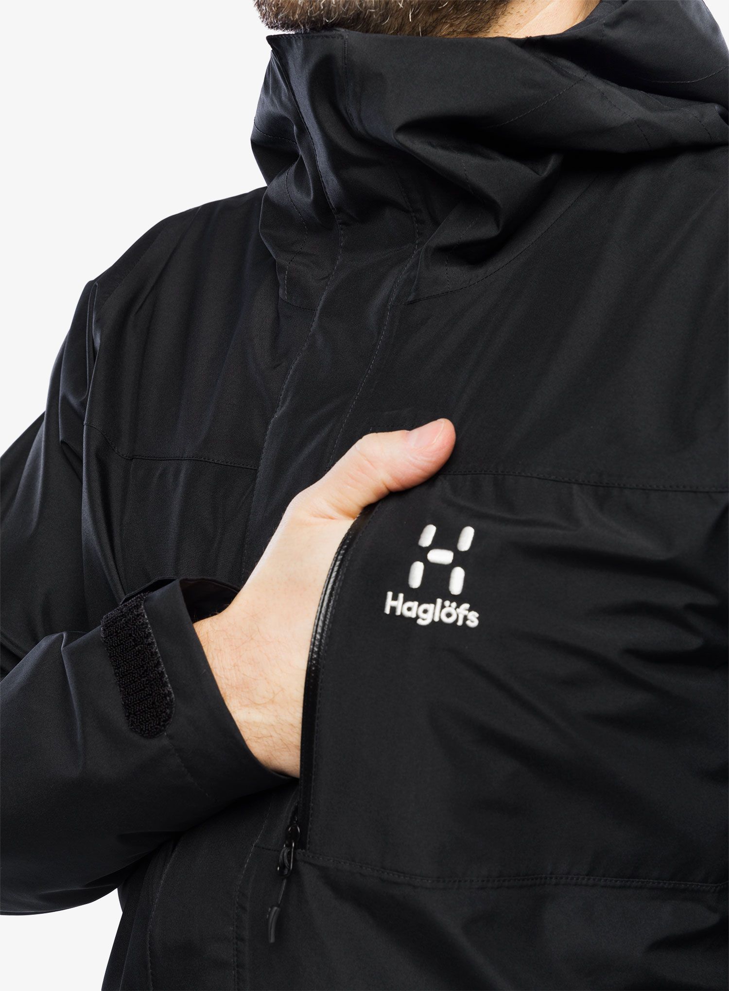 Striukė Haglofs Vide GTX Jacket - true black