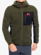 Flisinė striukė Hannah Kodiak Hoody - ivy green/anthracite
