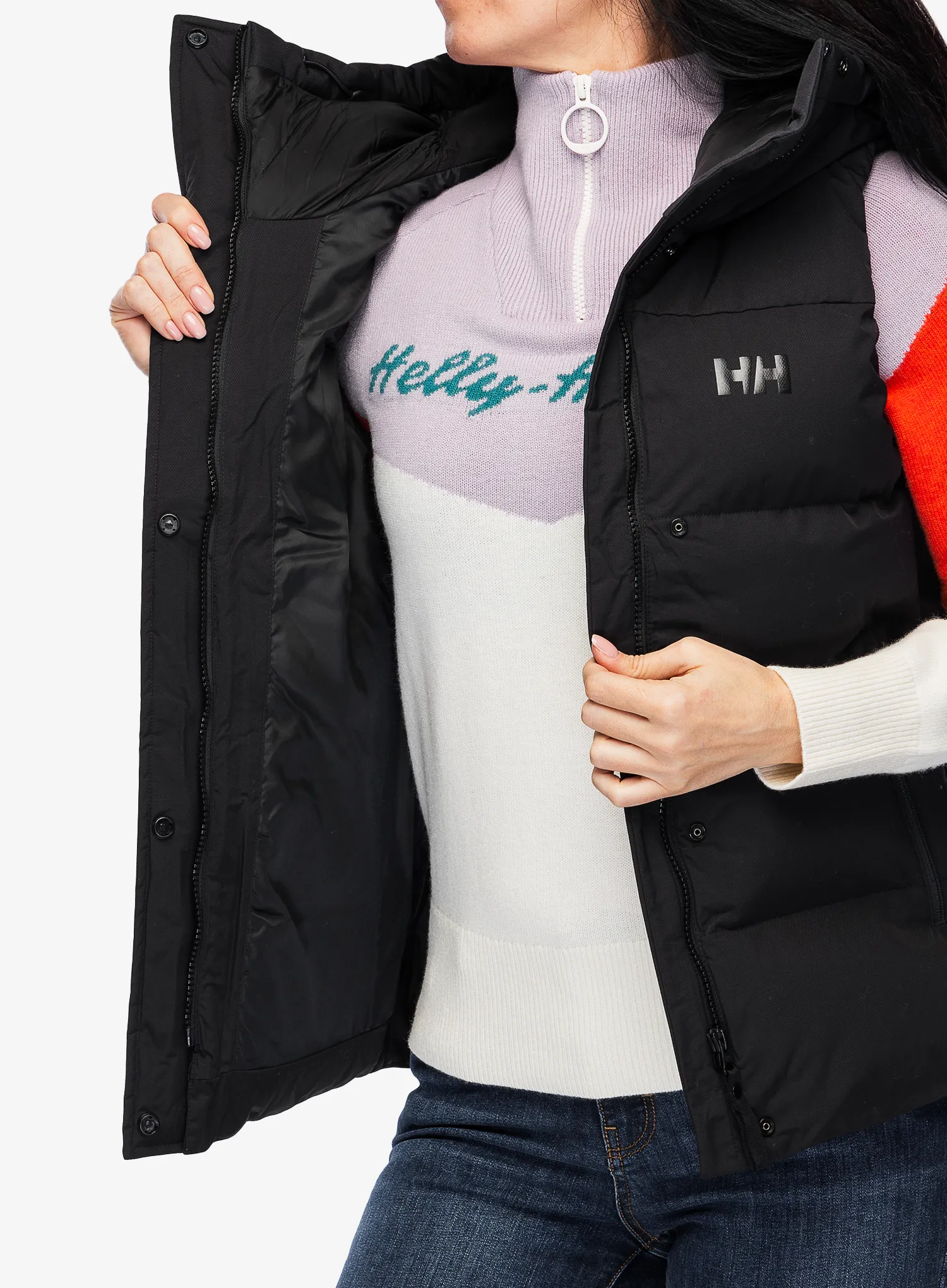 Moteriška liemenė Helly Hansen Adore Puffy Vest - black | 8a-shop.lt