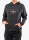 Džemperis moterims Helly Hansen F2F Organic Cotton Hoodie - ebony melange