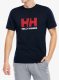 Medvilniniai marškinėliai Helly Hansen HH Logo T-Shirt 2.0 - navy