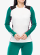 Moteriškas termoaktyvus džemperis Helly Hansen LIFA Merino Midweight Crew - emerald