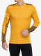 Termoaktyvus džemperis Helly Hansen LIFA Merino Midweight Crew - golden glow