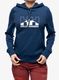 Džemperis moterims Helly Hansen Nord Graph Pullover Hoodie - ocean