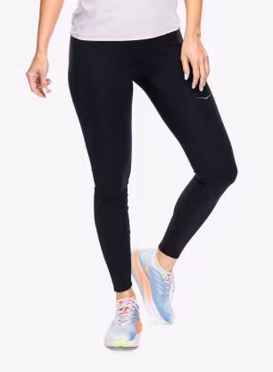 Moteriškos tamprės bėgimui Hoka ColdSnap Run Tight 28 - black