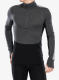 Termoaktyvus džemperis Icebreaker 260 ZoneKnit LS Half Zip - jet/metro