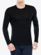 Termo džemperis Icebreaker Anatomica LS Crewe - black