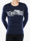 Vyriškas džemperis Icebreaker Merino 200 Oasis LS Crewe Remarkables - midnight navy