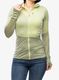 Džemperis moterims Icebreaker Merino 200 Realfleece Descender LS Zip Hoodie - glazen/lichen/cb