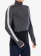 Termoaktyvus džemperis Icebreaker Merino 200 ZoneKnit LS Half Zip - jet hthr/blk/metro h/cb