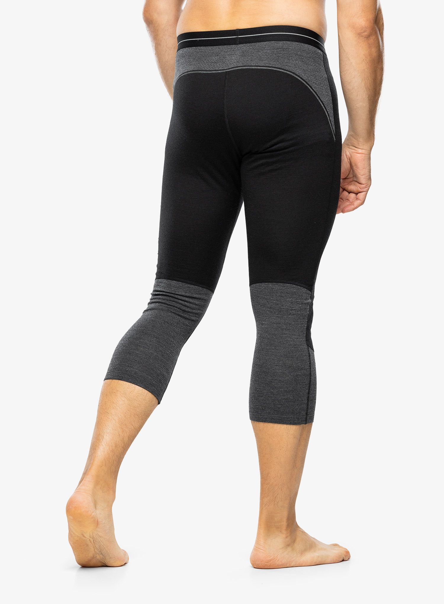 Termo tamprės Icebreaker Merino 200 ZoneKnit Legless - black/jet