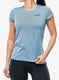 Bėgimo marškinėliai moterims Inov-8 Performance Short Sleeve - blue grey/slate
