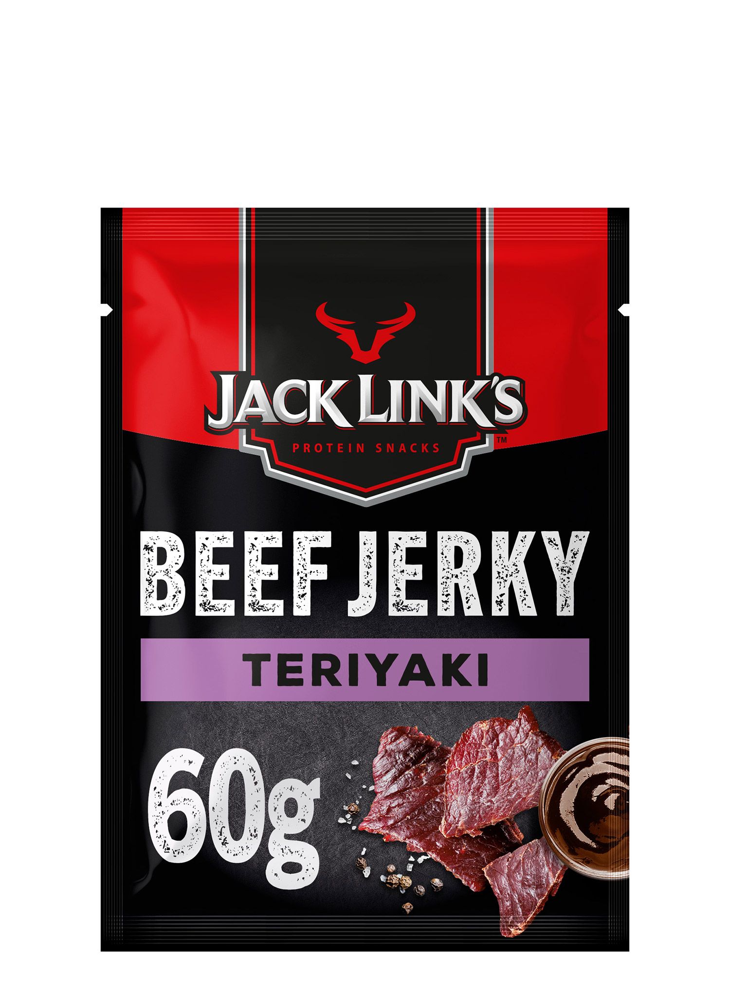Rinkinys Jack Link's 4-Pack Beef Jerky 3 x 60 g + Biltong 1 x 60 g