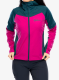 Moteriška softshell striukė Jack Wolfskin Brisstal Hoody - new magenta