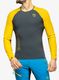 Bėgimo džemperis Karpos Lavaredo Jersey LS - dark slate/lemon curry