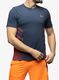 Bėgimo marškinėliai Under Armour Iso-Chill Laser Heat SS - downpour gray/pink/reflective