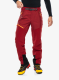 Softshell kelnės La Sportiva Alpine Guide Windstopper Pant - sangria