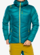 Pūkinė striukė La Sportiva Bivouac Down Jkt - everglade/bamboo