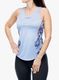 Viršus La Sportiva Pacer Tank - stone-blue/deep sea