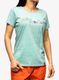 Moteriški laipiojimo marškinėliai La Sportiva Peaks T-Shirt - iceberg