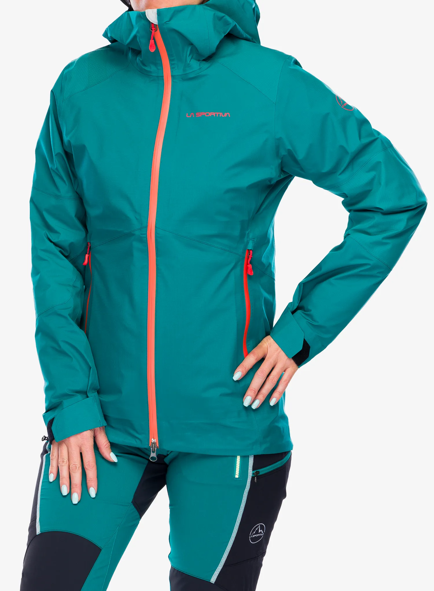 Striukė nuo lietaus moterims La Sportiva Roseg GTX Jacket - everglade