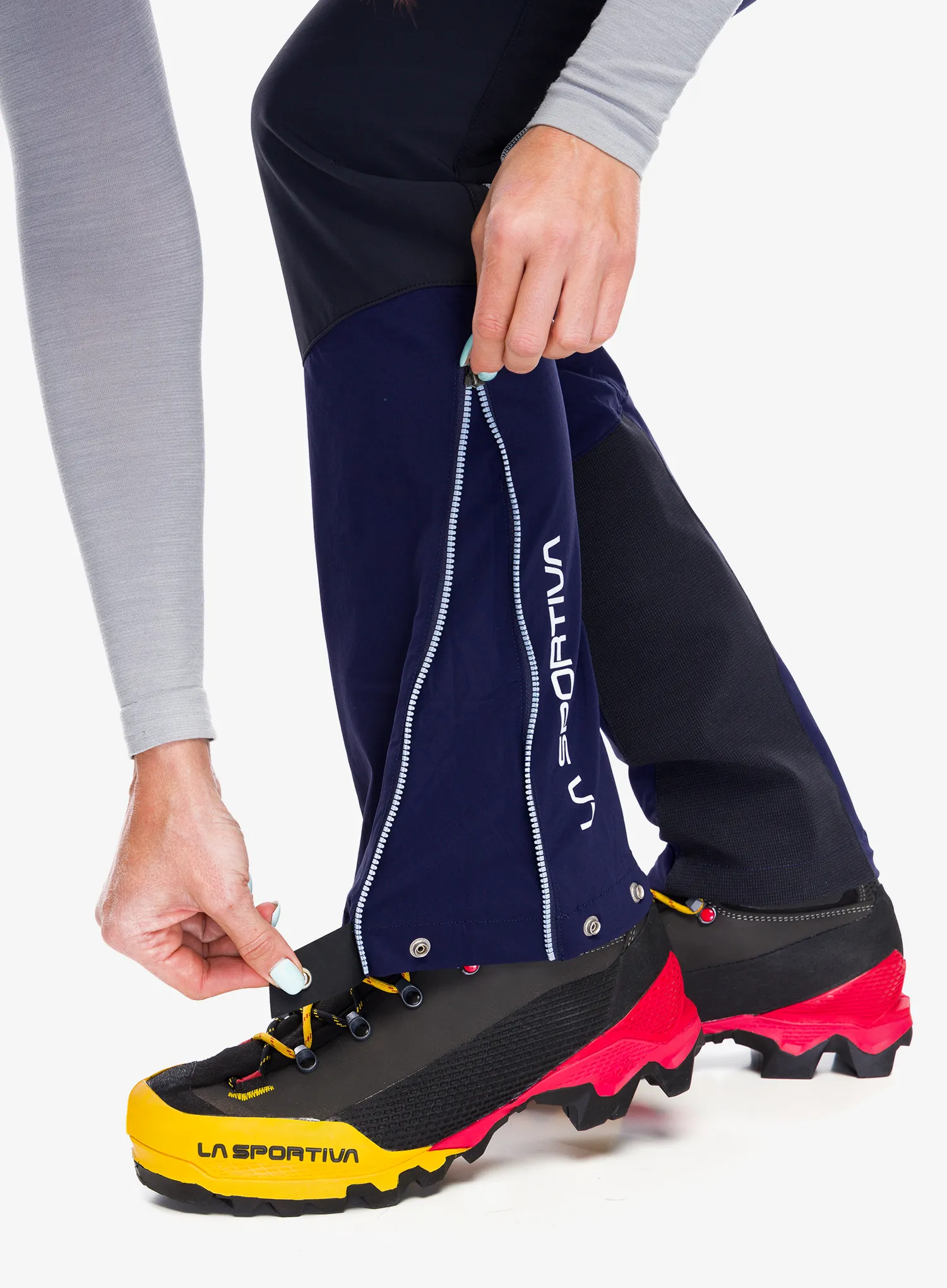 Softshell kelnės moterims La Sportiva Zupo 2.0 Pant - deep sea