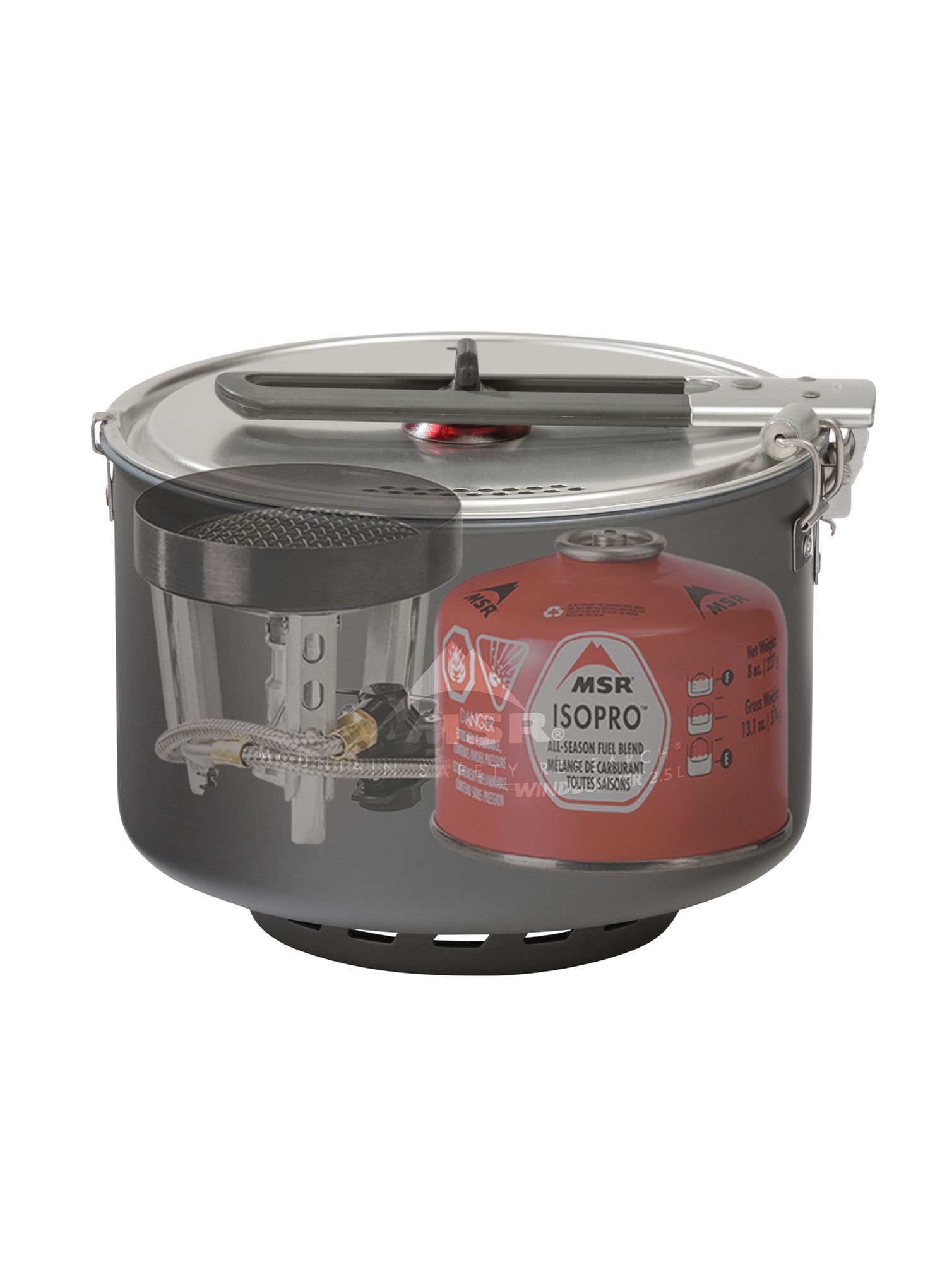 Turistinis degiklis MSR WindBurner Group Stove System