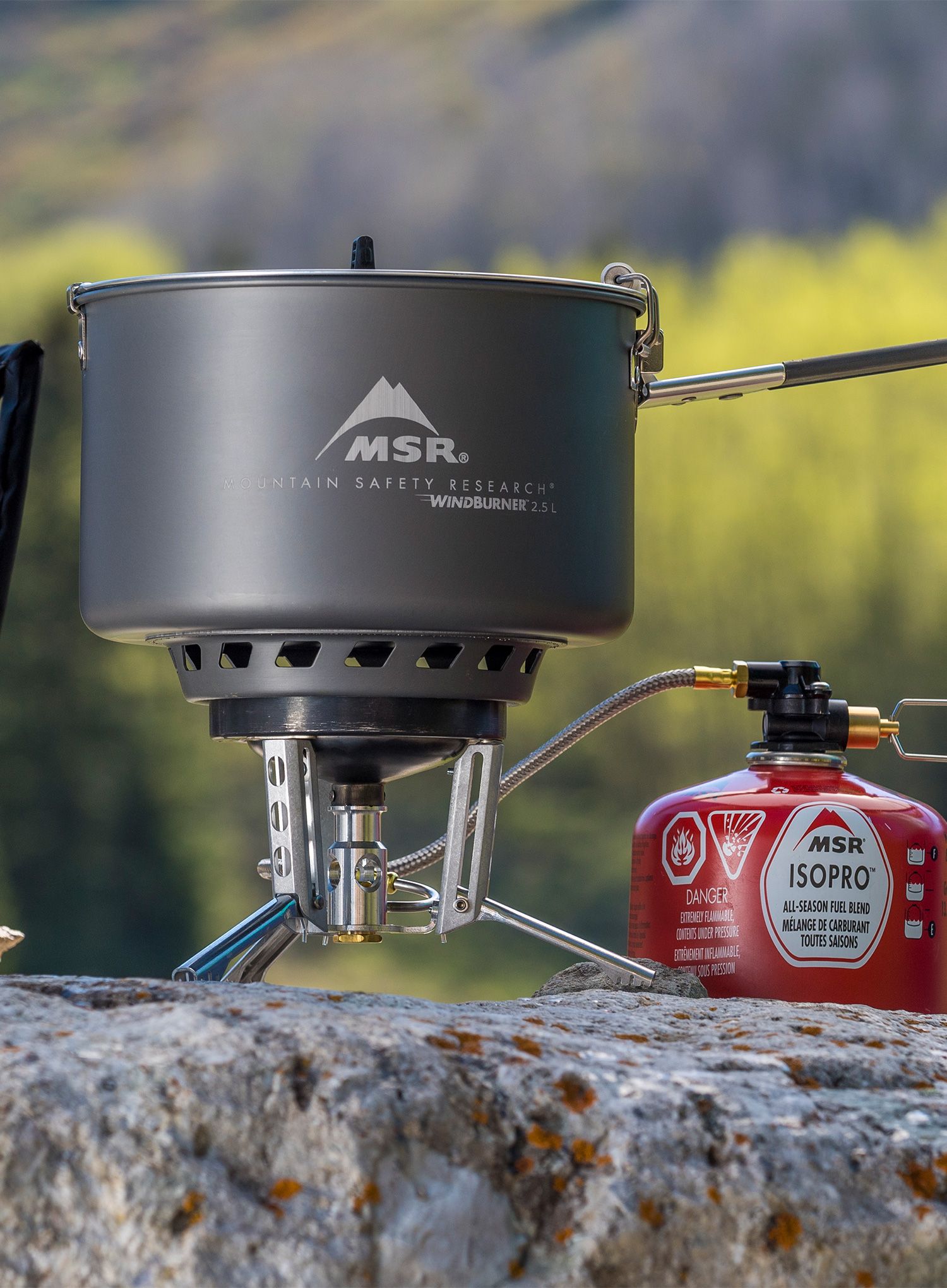 Turistinis degiklis MSR WindBurner Group Stove System