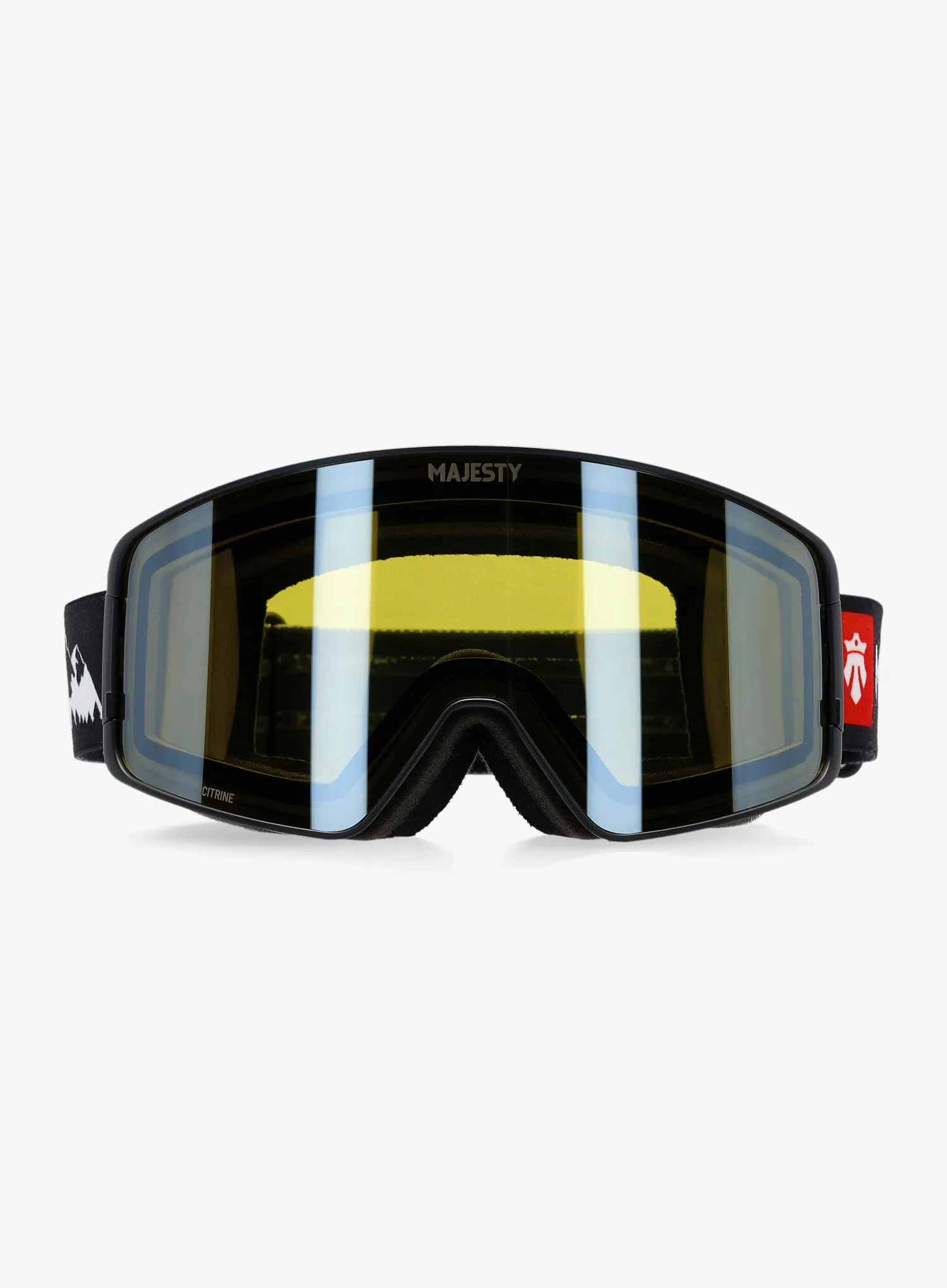 Slidinėjimo akiniai Majesty Transition Snow Goggles - black/citrine/gold