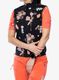 Dviratininko liemenė moterims Maloja Seis Printed Vest - deep black flora