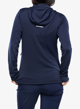 Džemperis moterims Mammut Aconcagua Light ML Hooded Jacket - marine