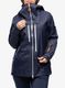 Moteriška slidinėjimo striukė Mammut Haldigrat Air HS Hooded Jacket - marine/white