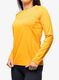 Marškinėliai ilgomis rankovėmis moterims Mammut Selun FL Longsleeve Logo - tangerine