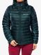 Pūkinė striukė moterims Montane Anti-Freeze Hoodie - deep forest