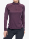 Moteriškas termoaktyvus džemperis Montane Dart Zip Neck - mulberry