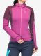 Moteriškas džemperis su užtrauktuku Montura Stretch Color 2 Maglia - baton rouge/wine red