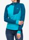 Moteriškas laipiojimo džemperis Mountain Equipment Aiguille Hooded Top - topaz/majolica blue