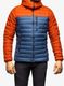 Pūkinė striukė Mountain Equipment Earthrise Hooded Jacket - dusk/redrock