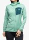 Moteriškas laipiojimo džemperis Mountain Equipment Lumiko Hooded Jacket - lichen green/teal