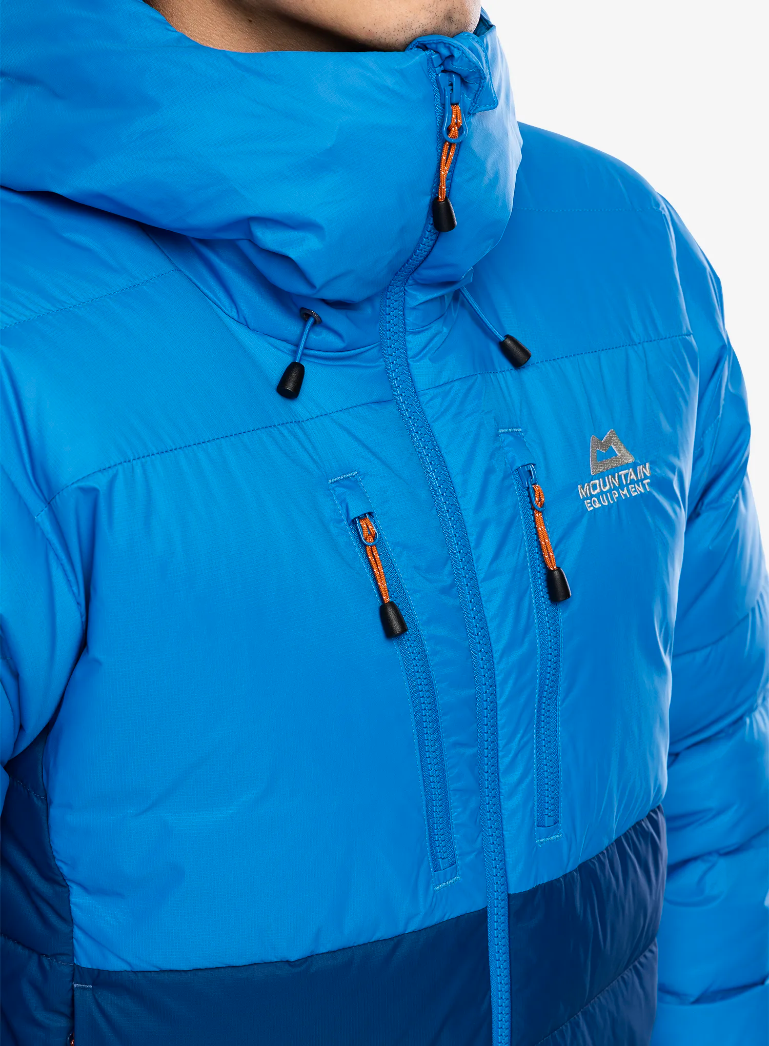Pūkinė striukė Mountain Equipment Paiyu Jacket - admiral/atlantic