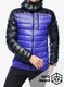 Pūkinė striukė Norrona Lyngen Down850 Hood - royal blue/caviar