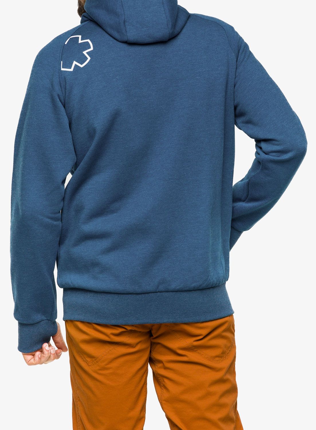 Džemperis su gobtuvu Ocun Hoodie Zipper - blue opal/excalibur