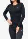 Moteriškas termoaktyvus džemperis Odlo Active Warm Eco BL Top Crew Neck LS - black