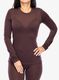 Moteriškas termoaktyvus džemperis Odlo Merino 160 BL Top Crew Neck LS - fudge