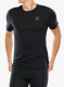 Termo marškinėliai Odlo Merino 160 BL Top Crew Neck SS - black