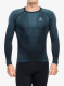 Termoaktyvus džemperis Odlo Performance Warm Blackcomb BL Top Crew Neck LS - provincial blue